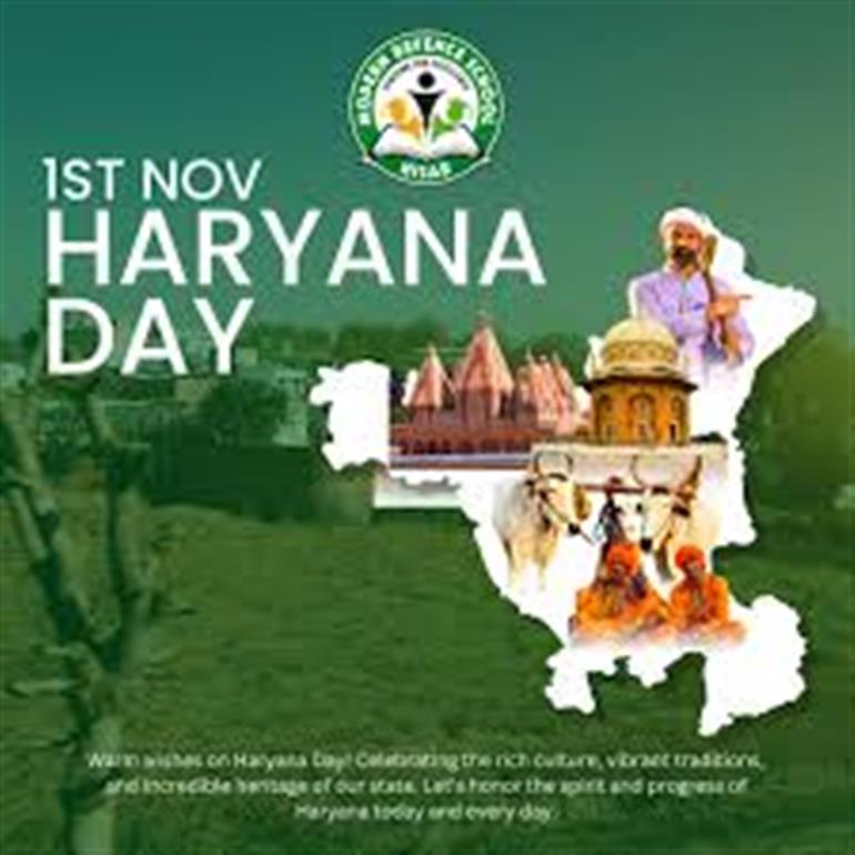 State-Level Haryana Day Celebrations to be Held from November 1 to 3 in Panchkula