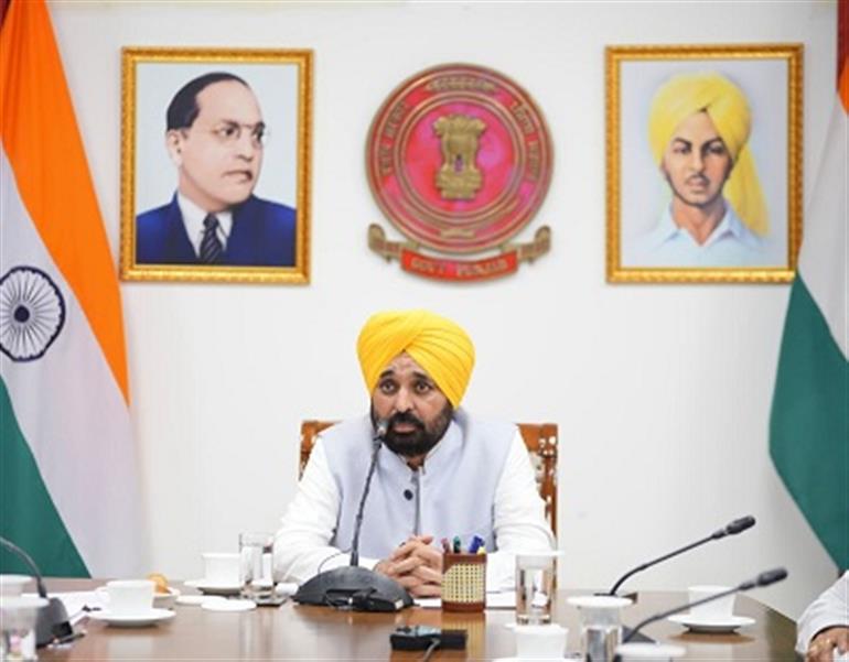 Punjab witnesses record decline in incidents of Paddy straw burning till now : Mann