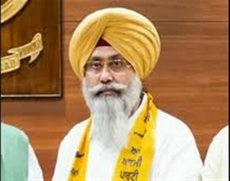 Record Drop in Stubble Burning Cases in Tarn Taran Thanks to Efforts of CM Mann: Sandhu