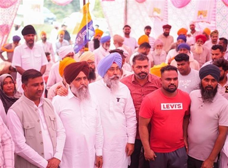 Overwhelming Response at Harmeet Singh Sandhu’s Lok Milni in Chak Sikandar