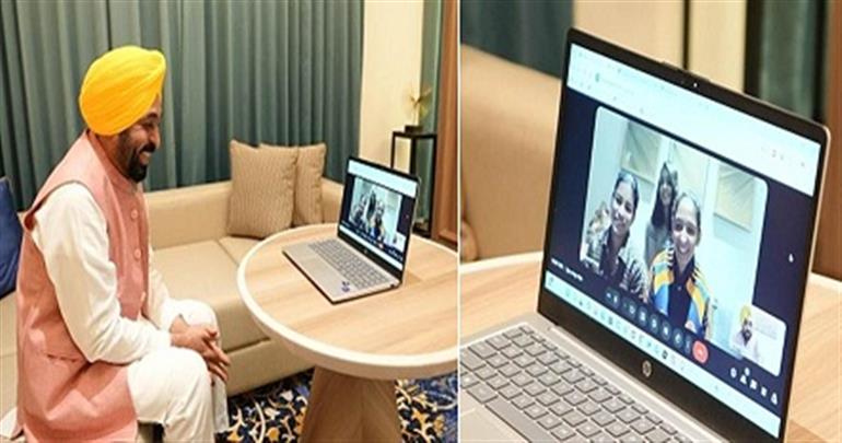 Daughters of Punjab brought pride for India : CM Mann