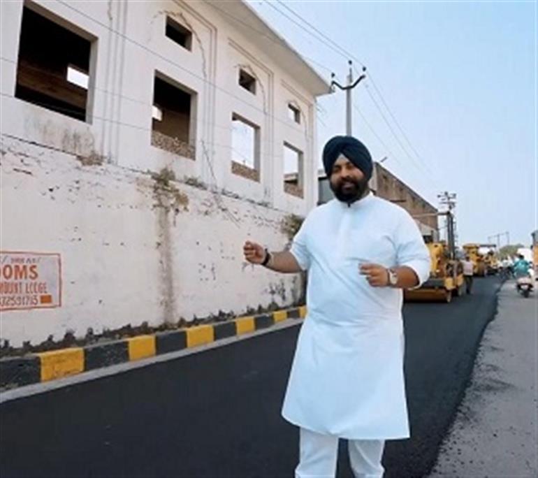 Sri Guru Tegh Bahadur Ji&39;s Martyrdom anniversary; Sri Anandpur Sahib roads get Rs.20Cr makeover