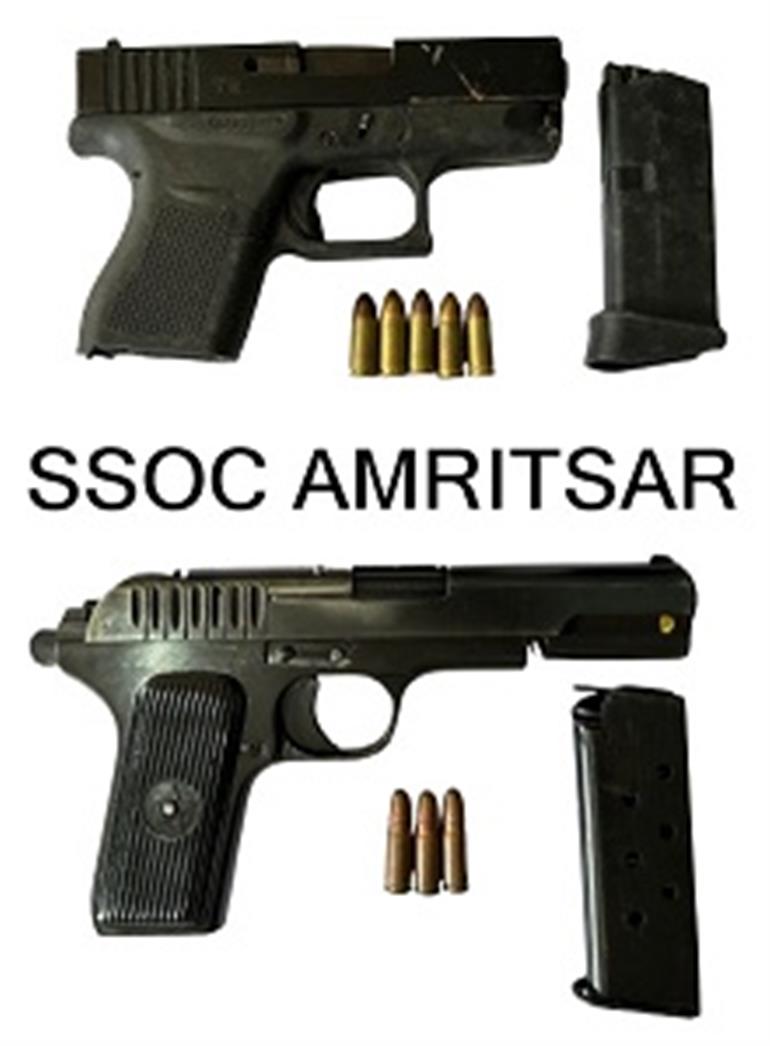 Punjab Police averts possible targets killings; four held with sophisticated weapons