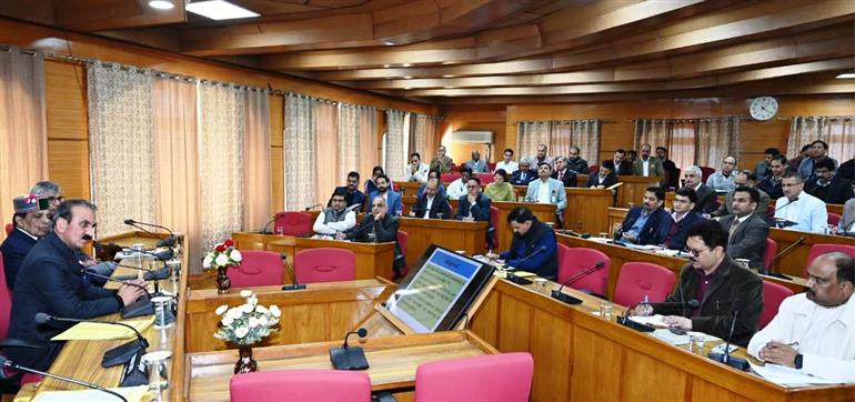 State government’s third anniversary function to be held in Mandi district • Chief Minister chairs meeting to review preparations