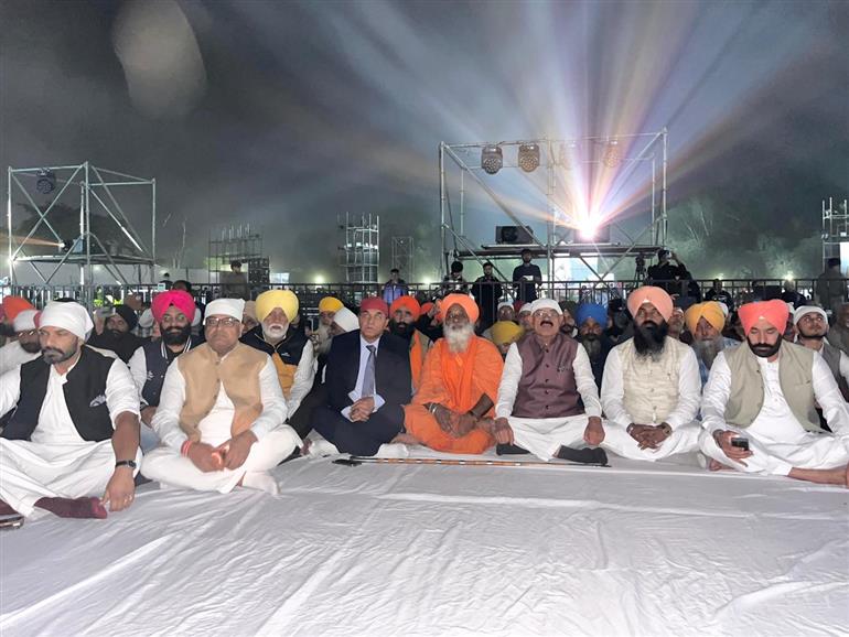 Light and Sound Shows Organised in Ludhiana, Kapurthala, Sri Muktsar Sahib and Barnala Depicting the Life and Philosophy of Sri Guru Tegh Bahadur Ji 