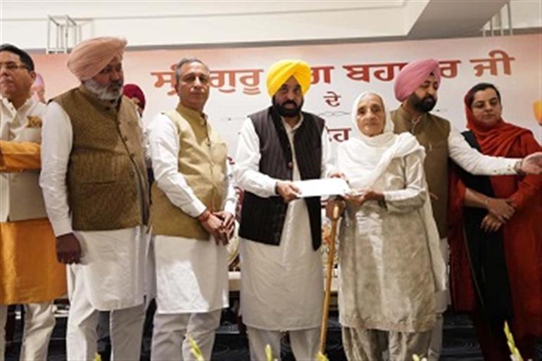 CM’s noble initiative to spruce up villages with footprints of Sri Guru Tegh Bahadur Ji
