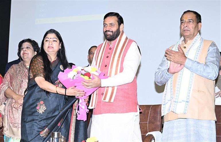 Women of Haryana have earned recognition across the country with their hard work and skills: Saini