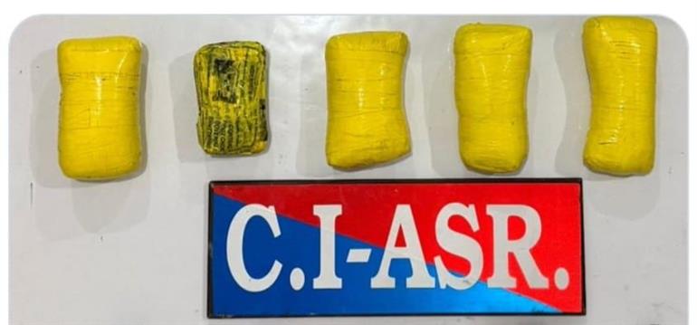 Cross-Border narcotics smuggling network busted in Amritsar; One held with 5Kg Heroin