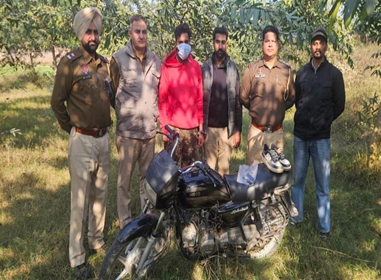 One more held in connection with Gurdaspur grenade attack; One pistol & motercycle used in crime recovered