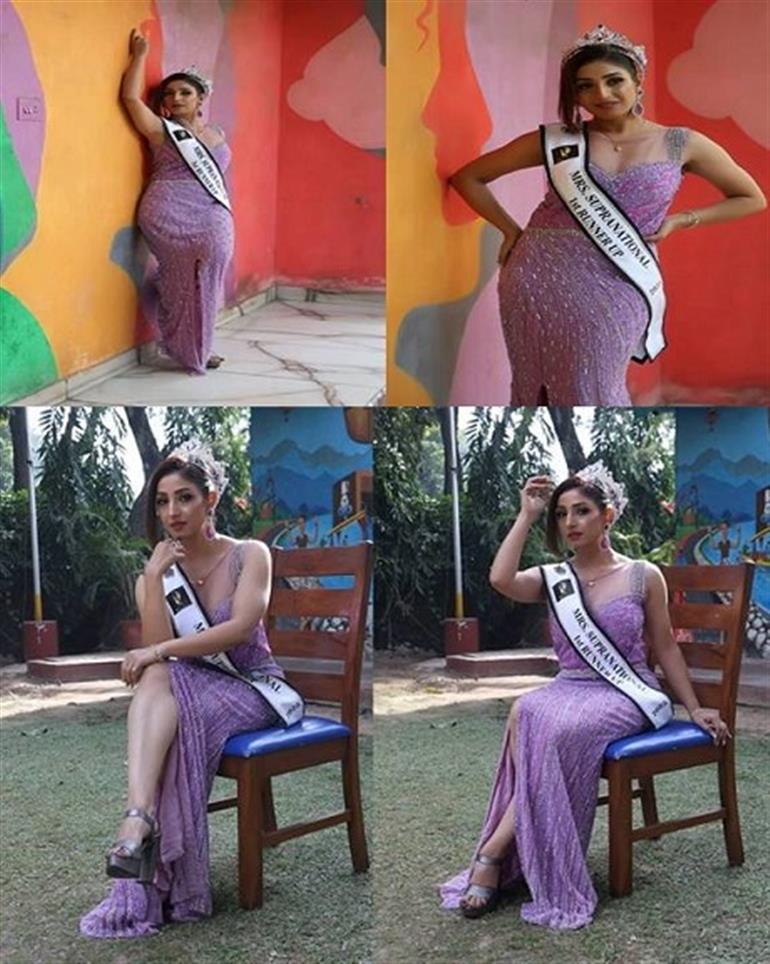 Navdeep Creates History as First Indian to Win 1st Runner-Up at Mrs Supranational 2025