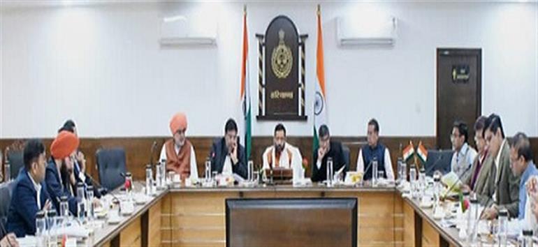HPPC Meeting Chaired by CM Saini Approves Procurement Worth Rs 3,300Cr