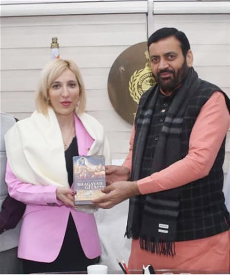 UK Deputy High Commissioner Calls on CM Saini