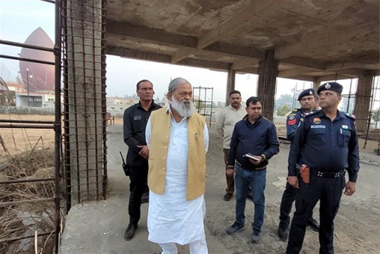 Haryana : Aryabhatta Regional Science Centre to be the Best in North India: Anil Vij