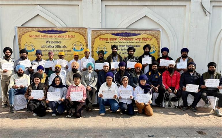 New benchmarks set in Gatka; NGAI elevates officiating standards with certification drive