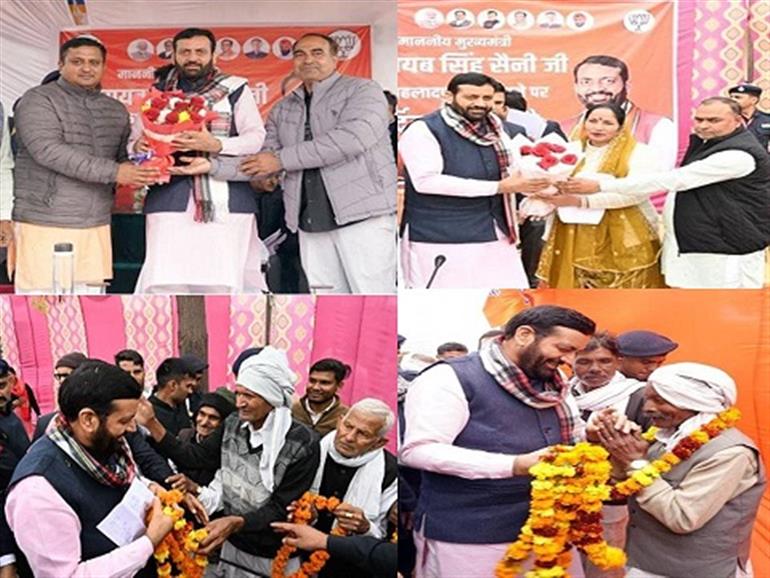 Eligible landless beneficiaries  to soon receive 100-sq-yard plots: CM Saini