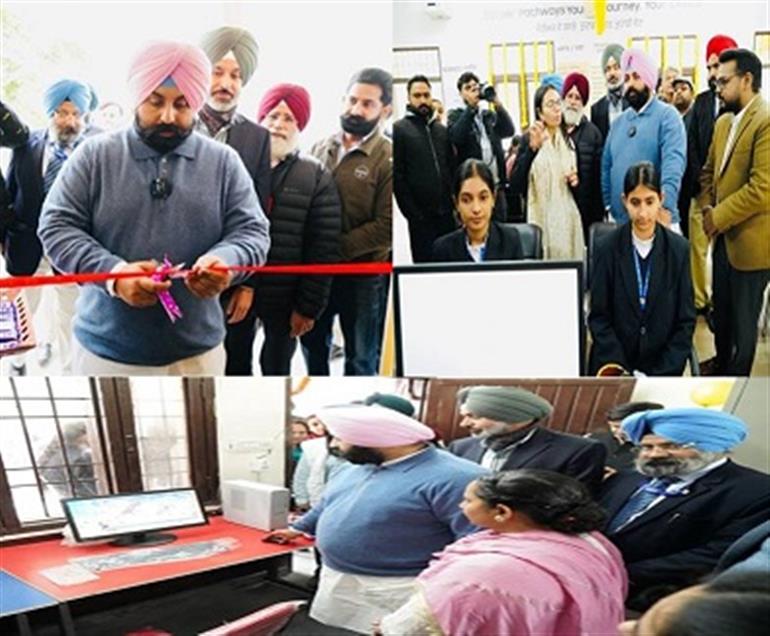 Harjot Bains inaugurates pilot project in 25 schools