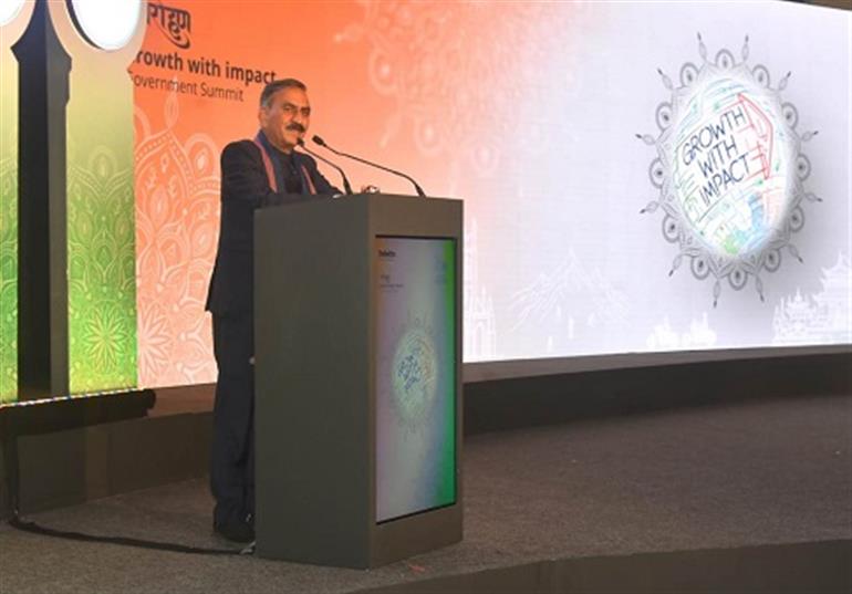 At Deloitte summit, Sukhu underscores Himachal’s innovative IT initiatives