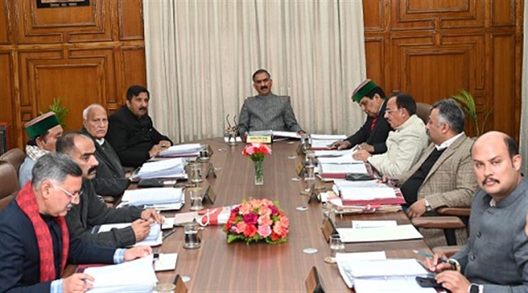 Himachal Cabinet Decisions : Over 850 posts to be filled in various departments