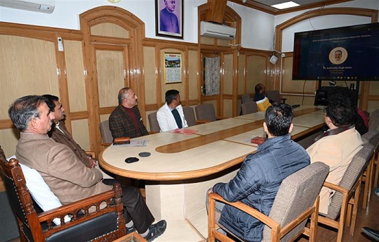 Chief Minister launches website of State allied and health care council