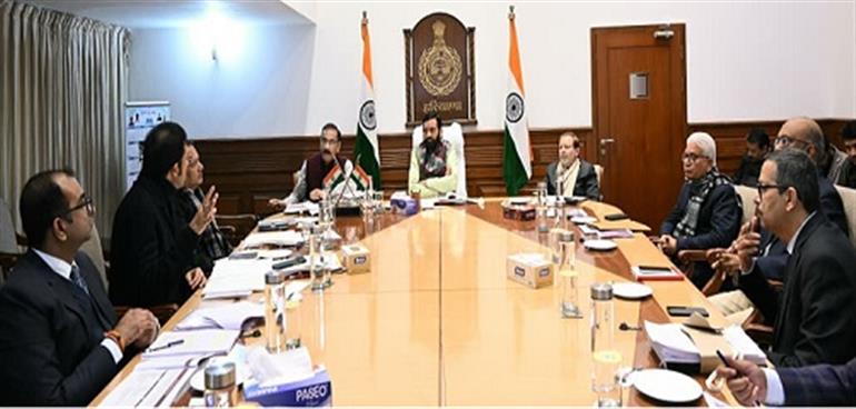 18th Meeting of Haryana Enterprise Promotion Board Chaired by CM