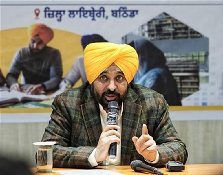 By inserting names of Guru Sahibs in Atishi’s fake video, BJP has committed beadbi: Bhagwant Mann
