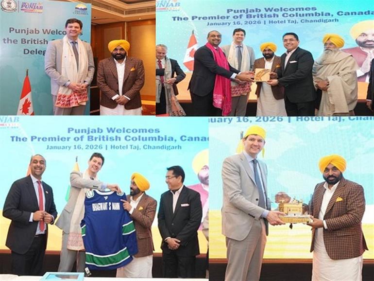 Mann pitches for stronger trade ties with British Columbia, Premier of British Columbia calls on CM 