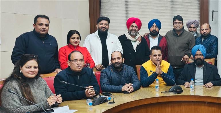Parminder Singh Jattpuri Elected President of Punjab Vidhan Sabha Press Gallery Committee 