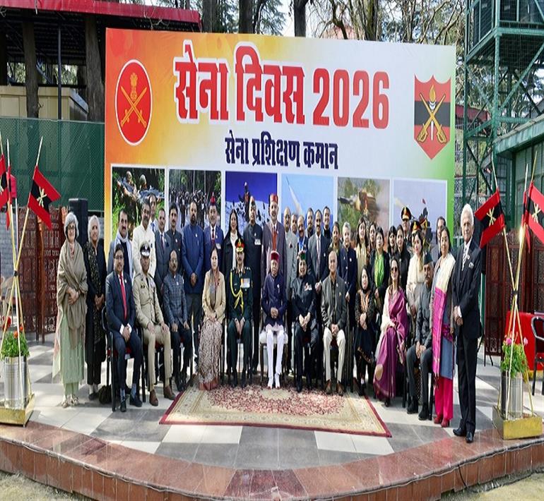 78th Army Day Celebrated at ARTRAC, Shimla