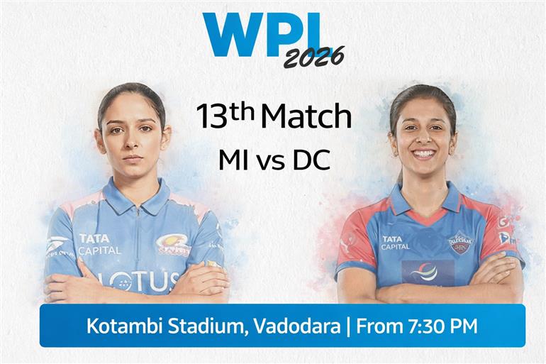 WPL: MI vs DC Today, Crucial Match for Both Teams 