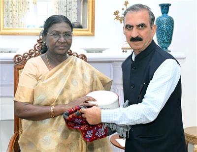 President Droupadi Murmu Arrives in Shimla on Five-Day Himachal Visit