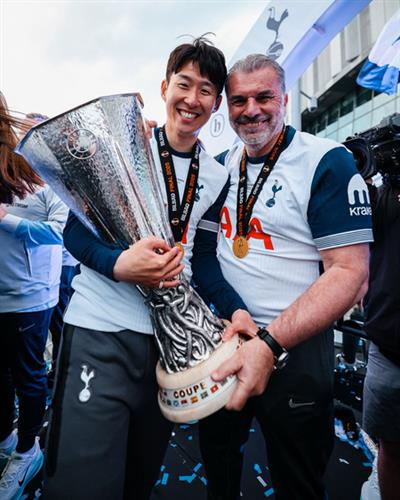 ‘You've changed the trajectory of this club’: Son on Postecoglou’s sacking