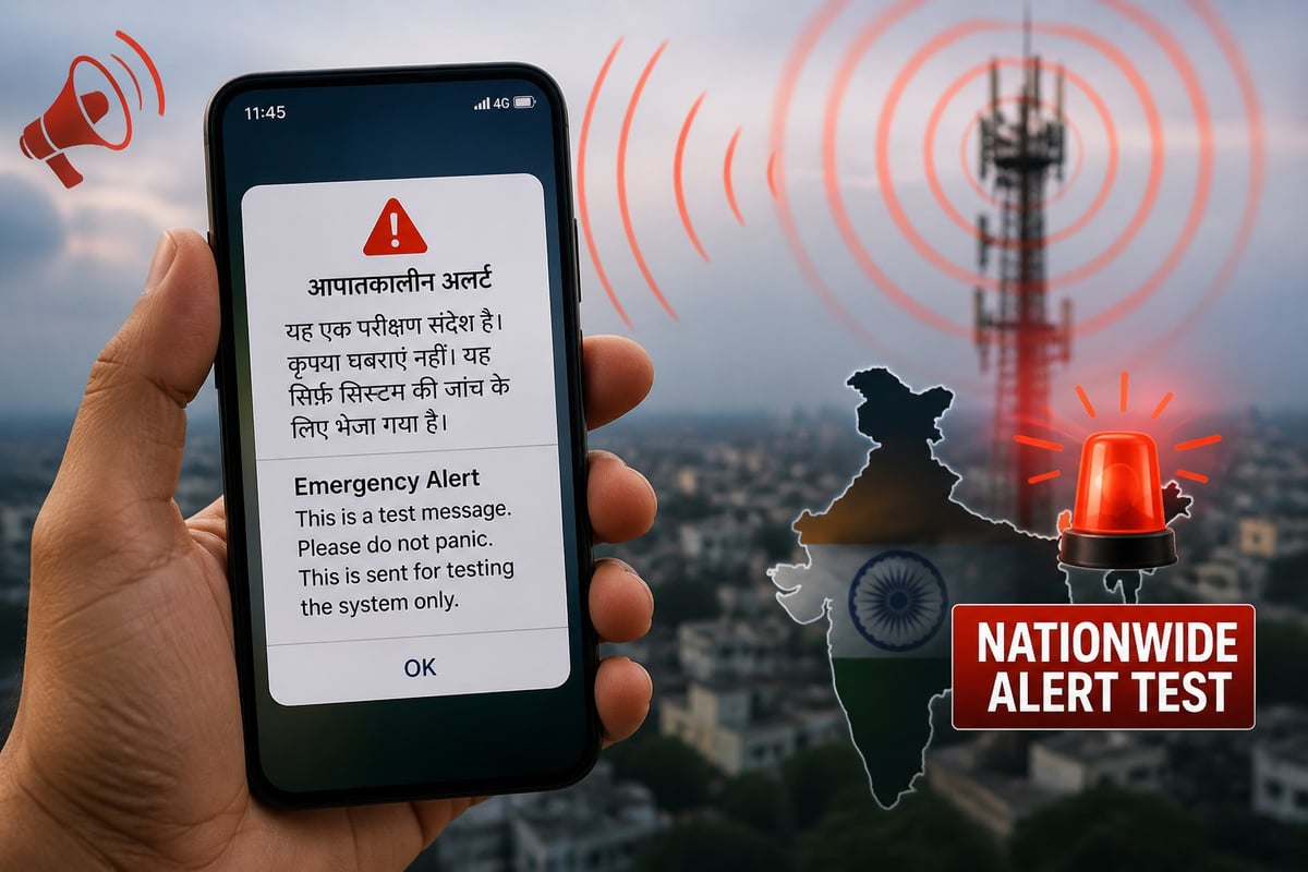 Nationwide Emergency Alert Test Triggers Sirens on Mobile Phones; Here’s Why