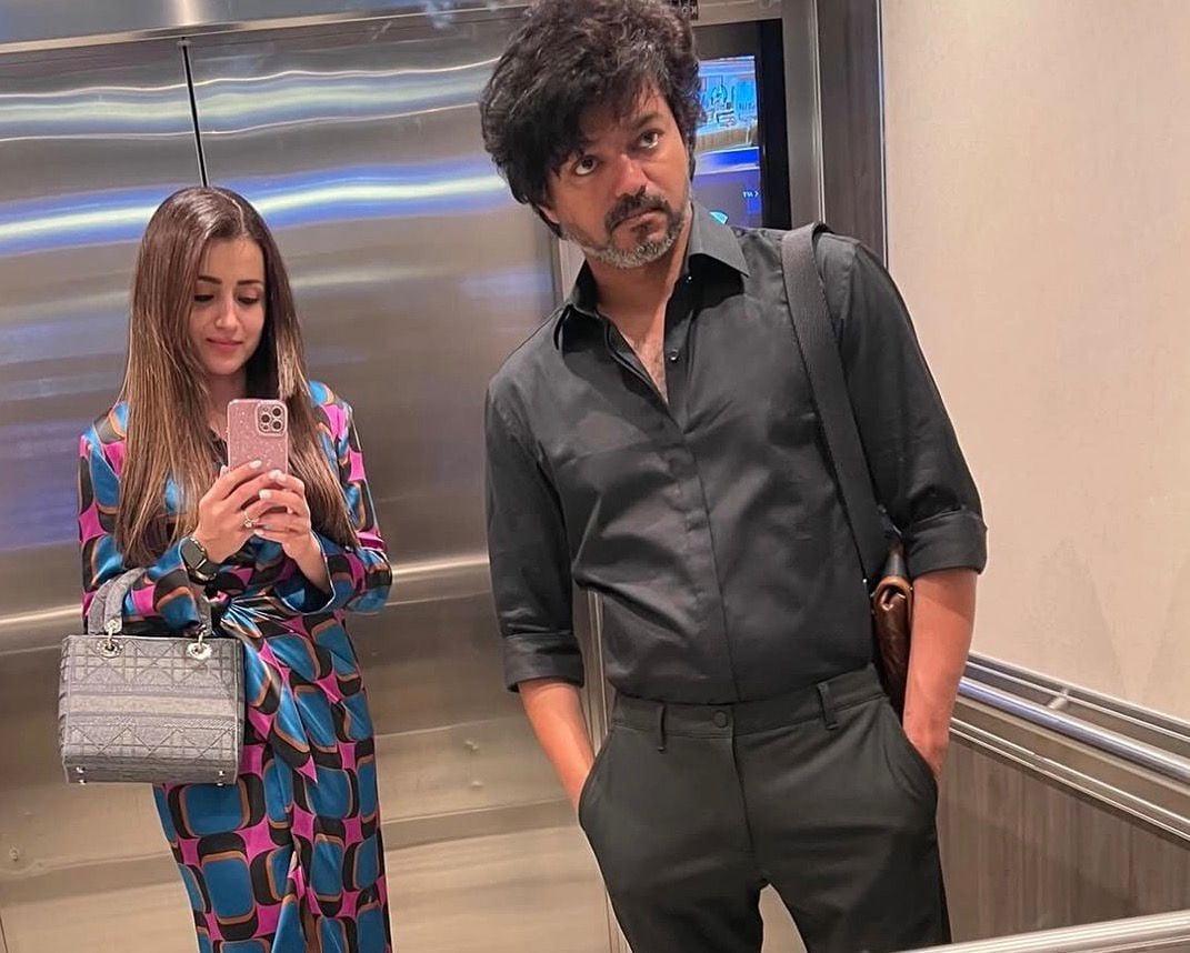 Thalapathy Vijay’s Political Entry Sparks Buzz; Trisha Krishnan’s ‘Lady Luck’ Talk Trends on Social Media