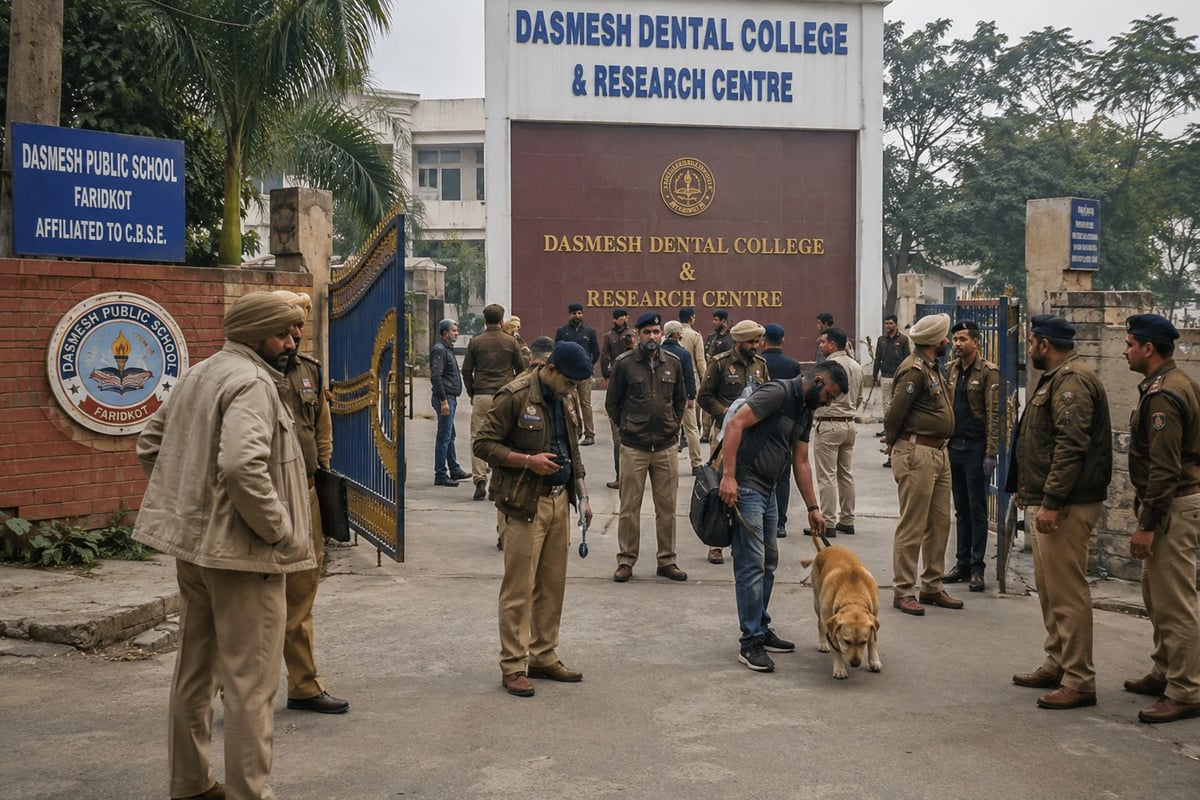 Bomb Threat to 3 Institutions in Faridkot Ahead of CM Mann’s Shukrana Yatra