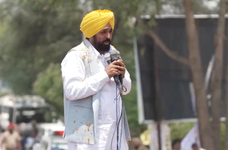 CM Bhagwant Mann Says BJP’s “Divide and Rule” Tactics Will Fail in Punjab