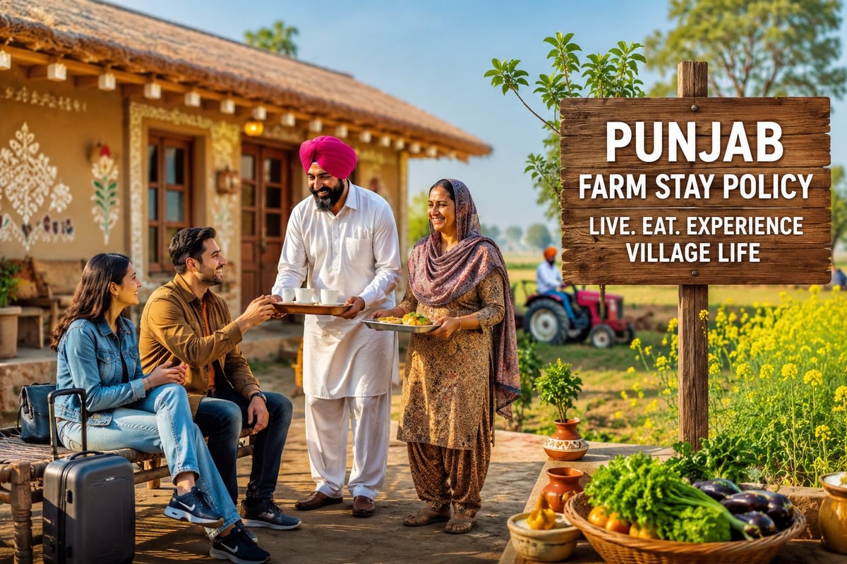 Punjab Farm Stay Policy: Tourists Can Now Live, Eat and Experience Village Life