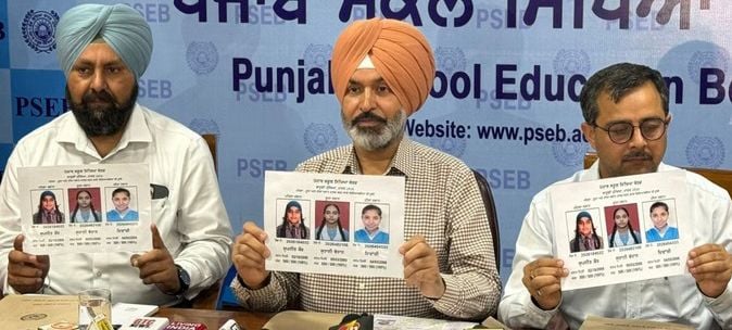 PSEB Class 12 Results 2026 Declared, Overall Pass Percentage at 91.46%; Mansa’s Supneet Kaur Tops State With Perfect Score