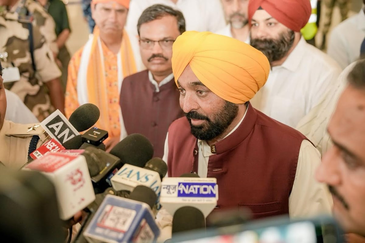 Chief Minister Bhagwant Singh Mann slams Modi government, alleges “undeclared lockdown” due to inflation and restrictions 