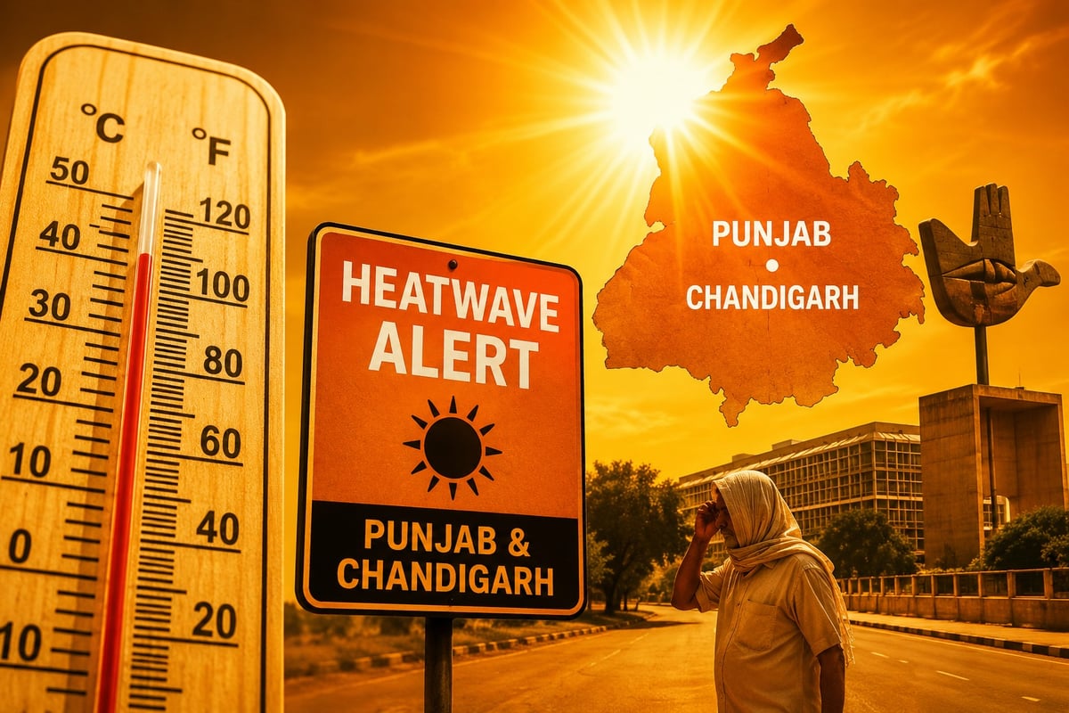 Punjab, Chandigarh Reel Under Severe Heatwave; Orange Alert Till May 26