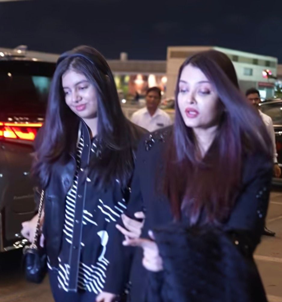 Aishwarya Rai Bachchan Leaves for Cannes 2026 with Daughter Aaradhya Bachchan