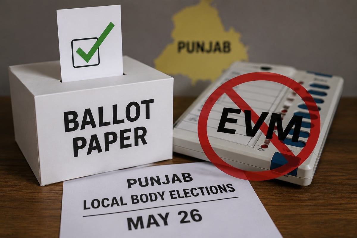 Punjab Civic Polls to Be Held Through Ballot Papers, High Court Rejects EVM Pleas