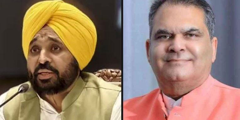 Punjab CM Bhagwant Mann, Arvind Kejriwal Meet Former Minister Sanjeev Arora in Gurugram Jail