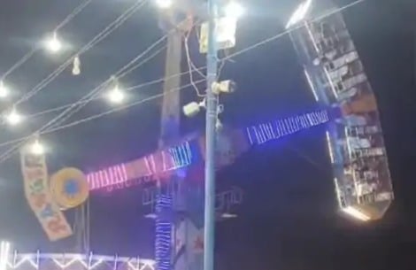 Giant Swing Ride Stops Mid-Air at Kapurthala Fair, Major Mishap Averted