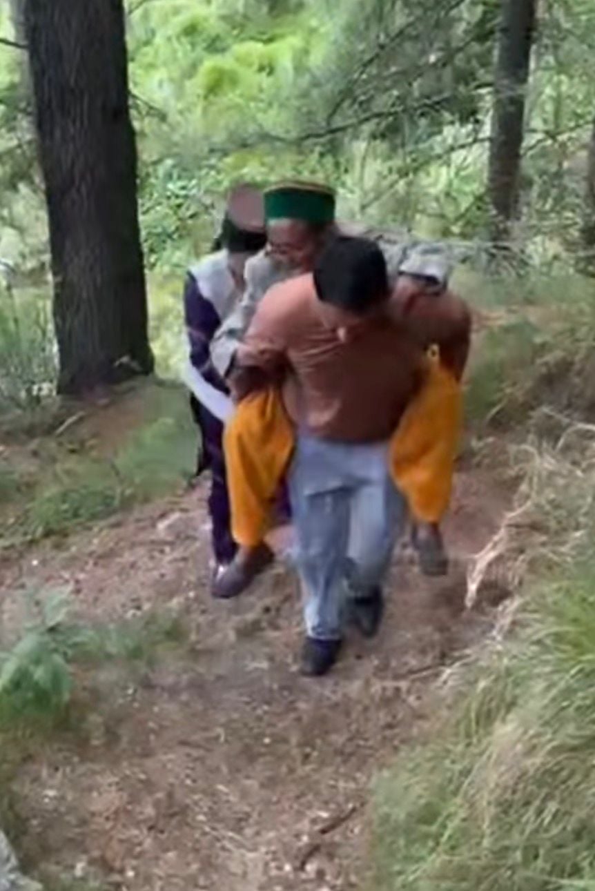 103-Year-Old Woman Carried on Back to Cast Vote in Himachal’s Rampur