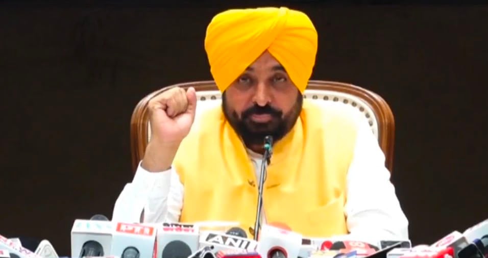 CM Mann Says “Those Celebrating Bengal Victory Finished Fifth in Punjab”, Targets BJP and Opposition Parties