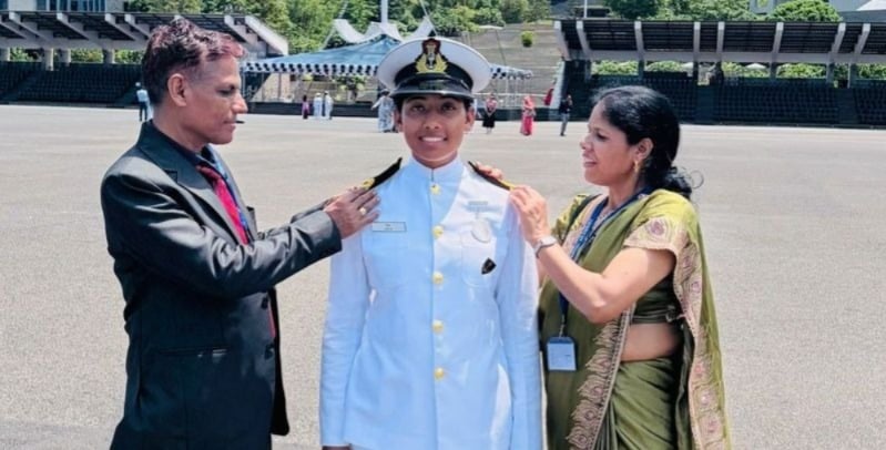 Punjabi University Staffer’s Daughter Commissioned as Sub-Lieutenant in Indian Navy