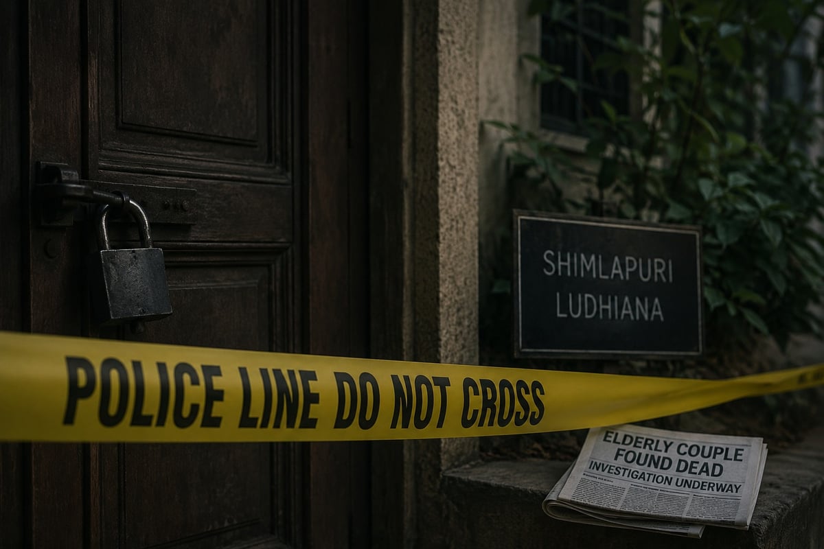 Elderly Couple Found Dead Under Mysterious Circumstances in Ludhiana; Police Probe Underway