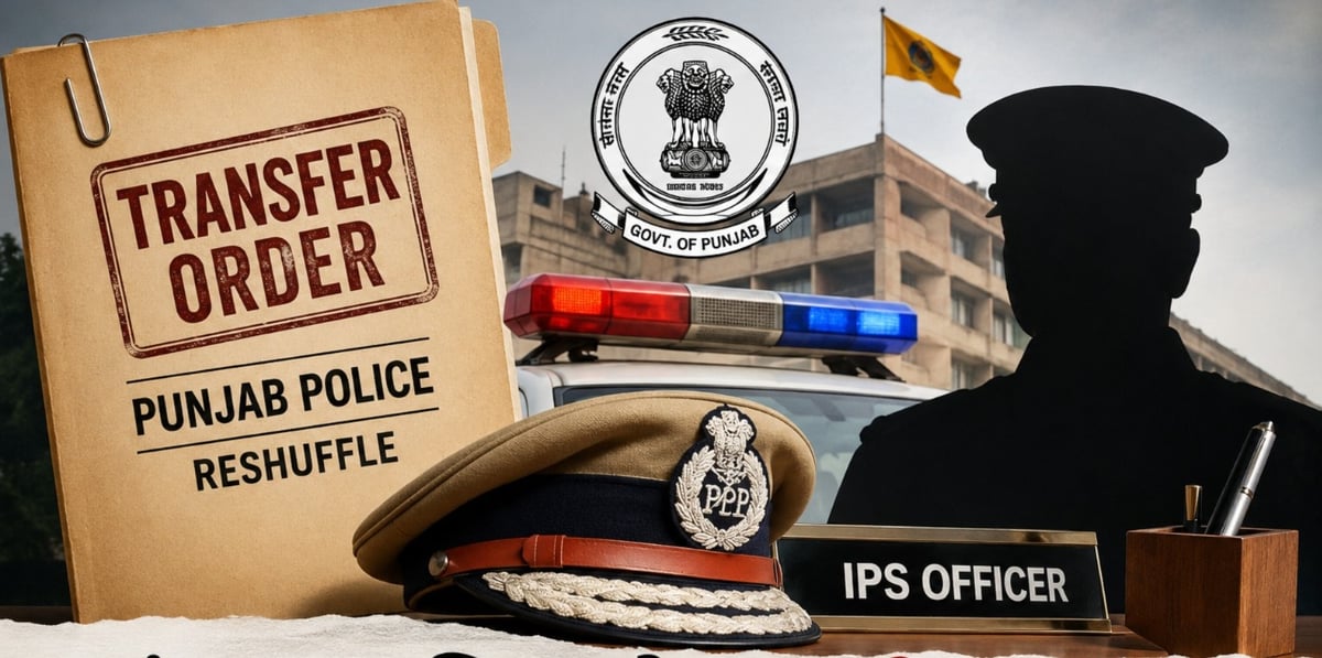 Punjab Government Transfers 14 Police Officers; Amritsar Rural SSP Shifted Amid Majithia Controversy