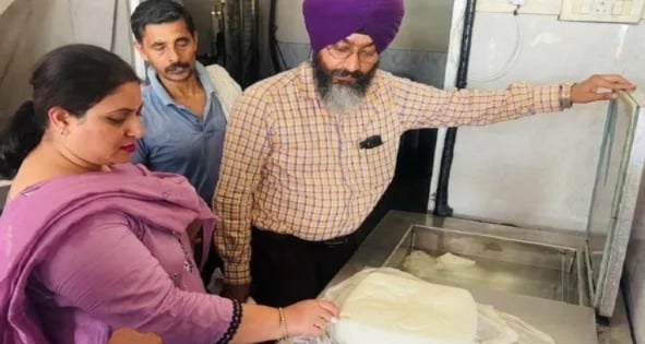 Amritsar Dairy Products Fail Quality Tests; 2 Samples Found Unsafe for Human Consumption