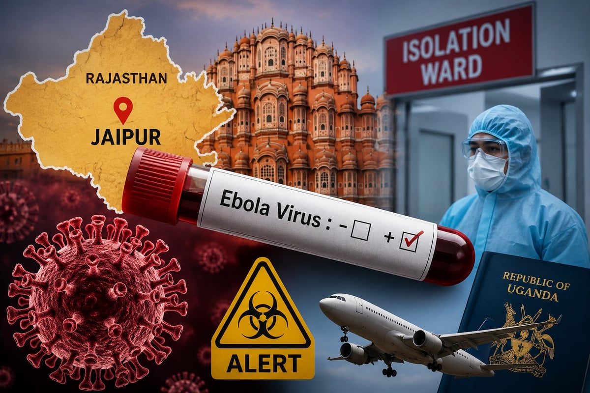 Suspected Ebola Case Detected in Jaipur, Health Department on Alert